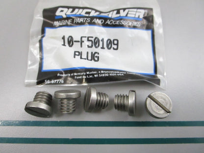 NEW OEM (LOT OF 5) 10-F50109 Mercury Quicksilver Plug 0810