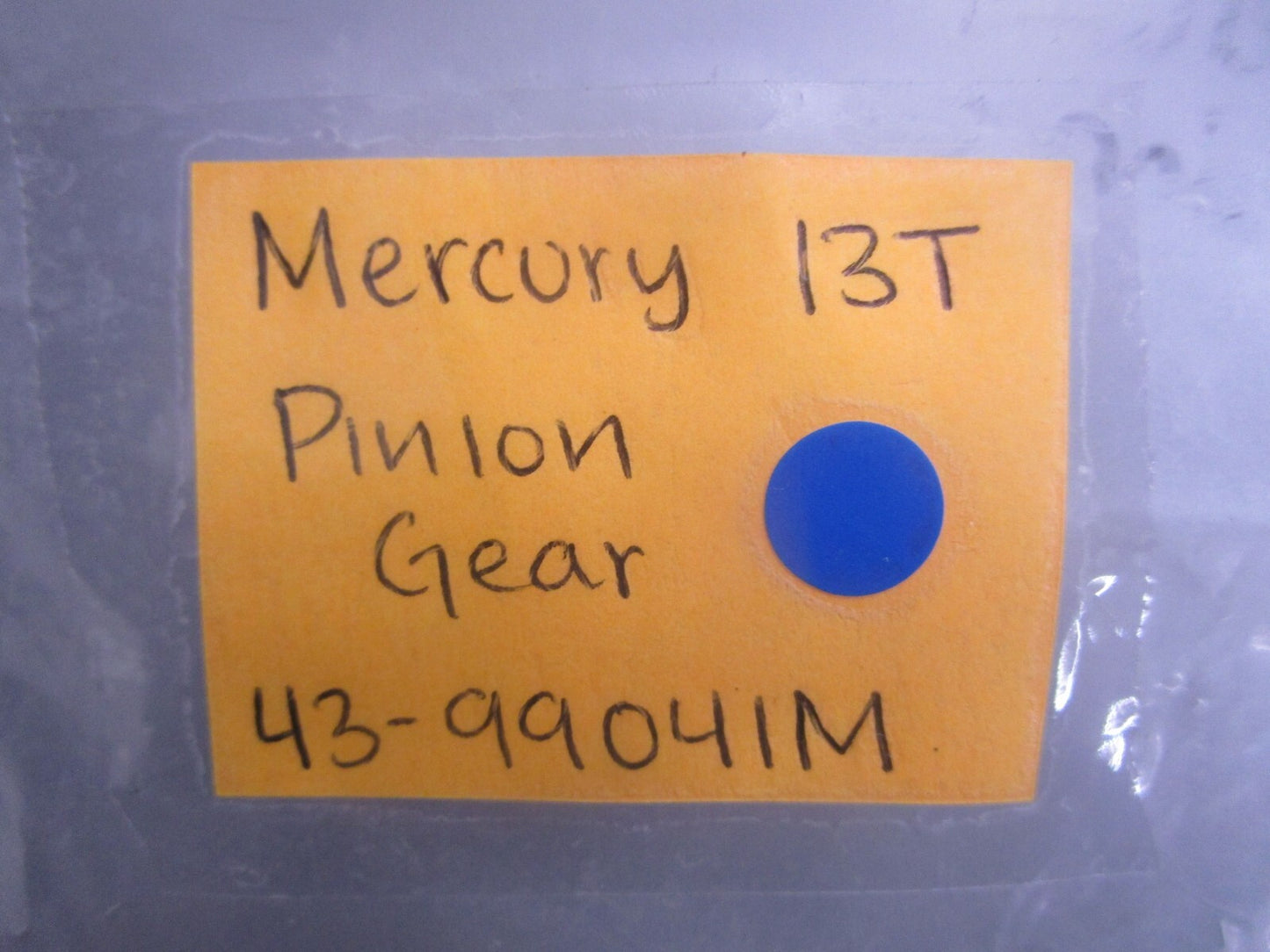 *NEW OEM* 0770 Mercury Quicksilver 13T Pinion Gear 43-99041M