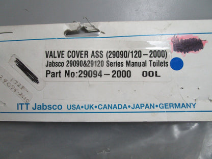 *NEW OEM* 0820 Jabsco Valve Cover Assy 29094-2000