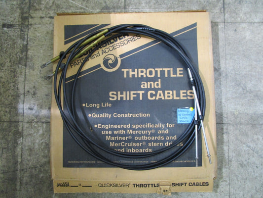 *NEW OEM* 0820 Mercury Quicksilver 10' Control Cable Set 85614-10 8561410