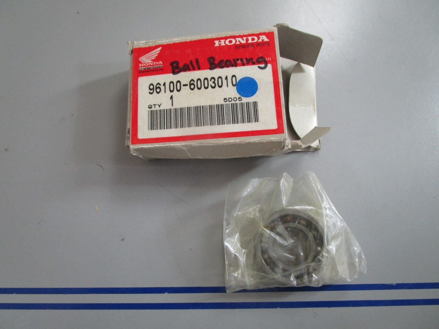 *NEW OEM* 0810 Honda Ball Bearing 96100-6003010
