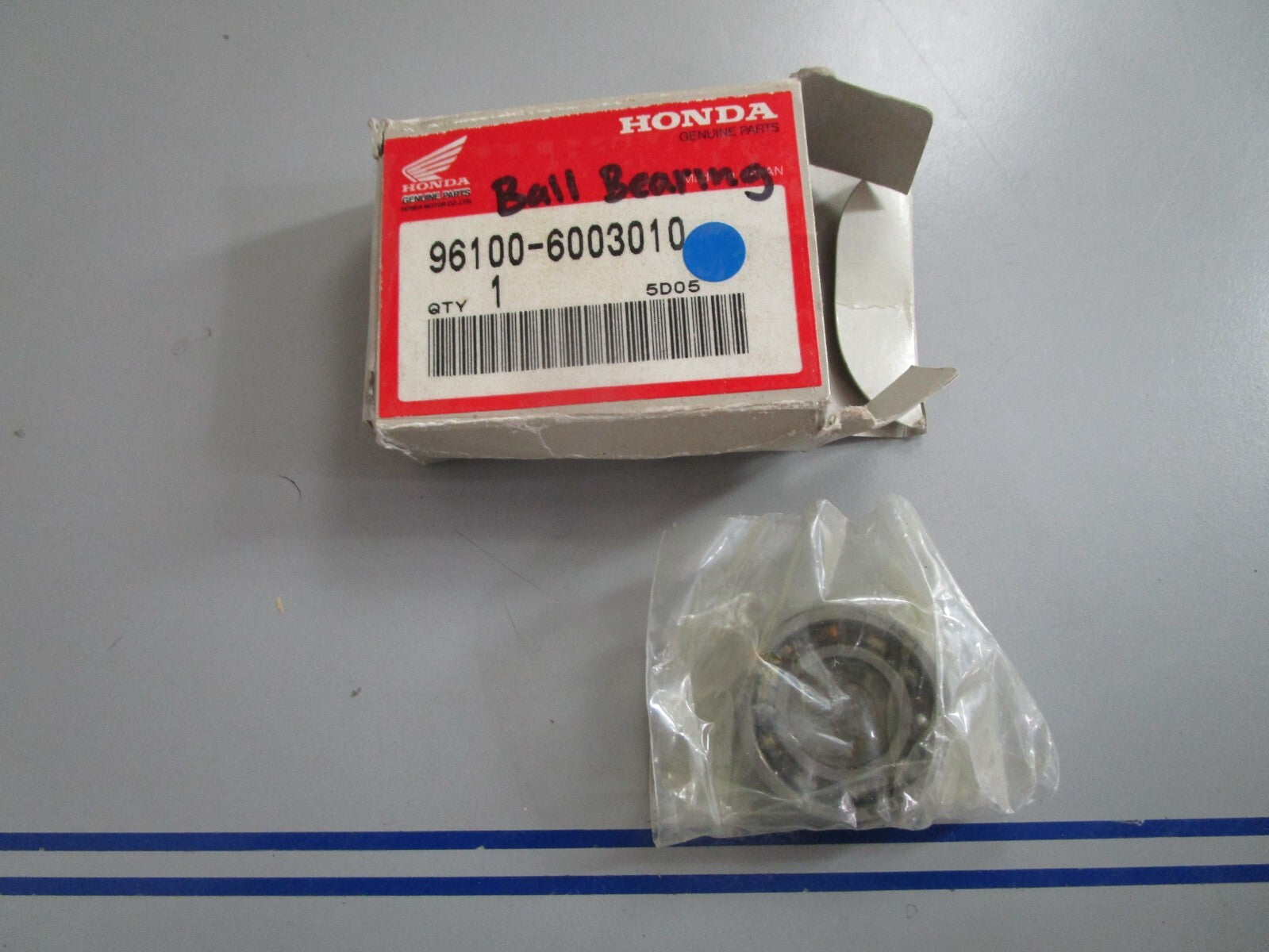 *NEW OEM* 0810 Honda Ball Bearing 96100-6003010