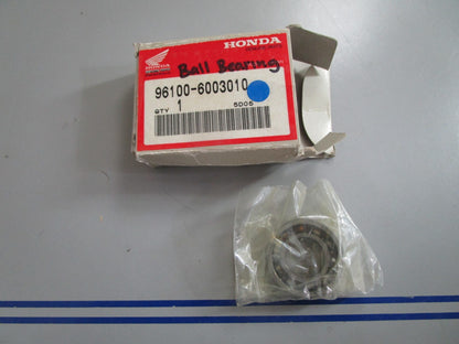 *NEW OEM* 0810 Honda Ball Bearing 96100-6003010