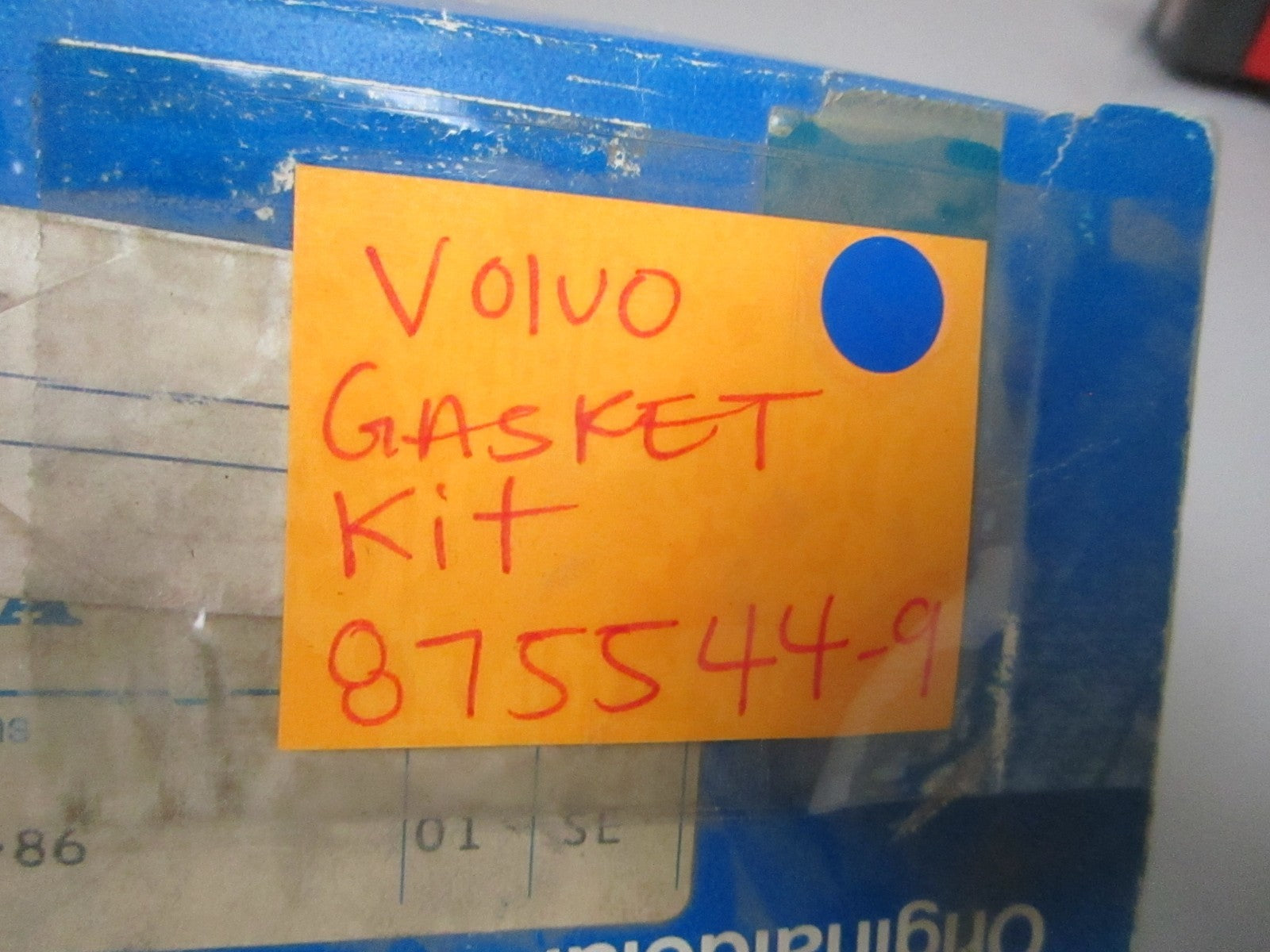 *NEW OEM* 0720 Volvo Penta Gasket Kit 875544-9