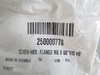 NEW OEM (LOT OF 5) 250000778 Can-Am Screw 0820