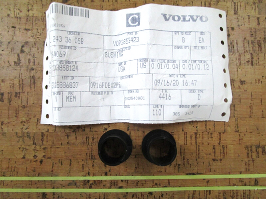 *NEW OEM* (LOT OF 2) 0750 Volvo Penta BUSHING 3853423
