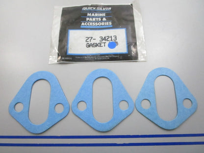 NEW OEM (LOT OF 3) 27-34213 Mercury Quicksilver Gasket 0810