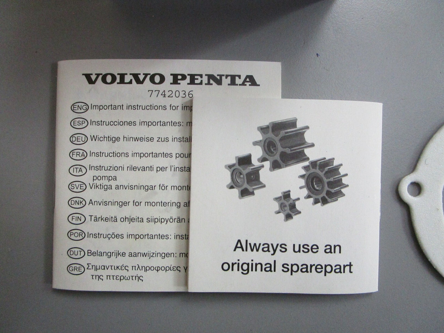 *NEW OEM* 0820 Volvo Penta Water Pump Repair Kit 3862281