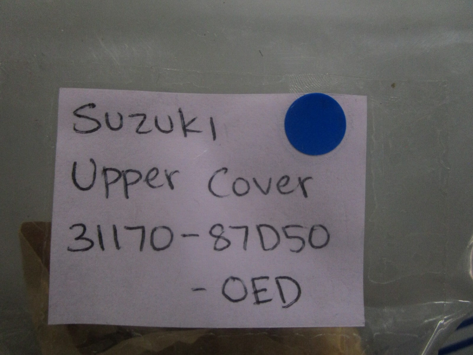 *NEW OEM* 0810 Suzuki Upper Cover 31170-87D50-0ED