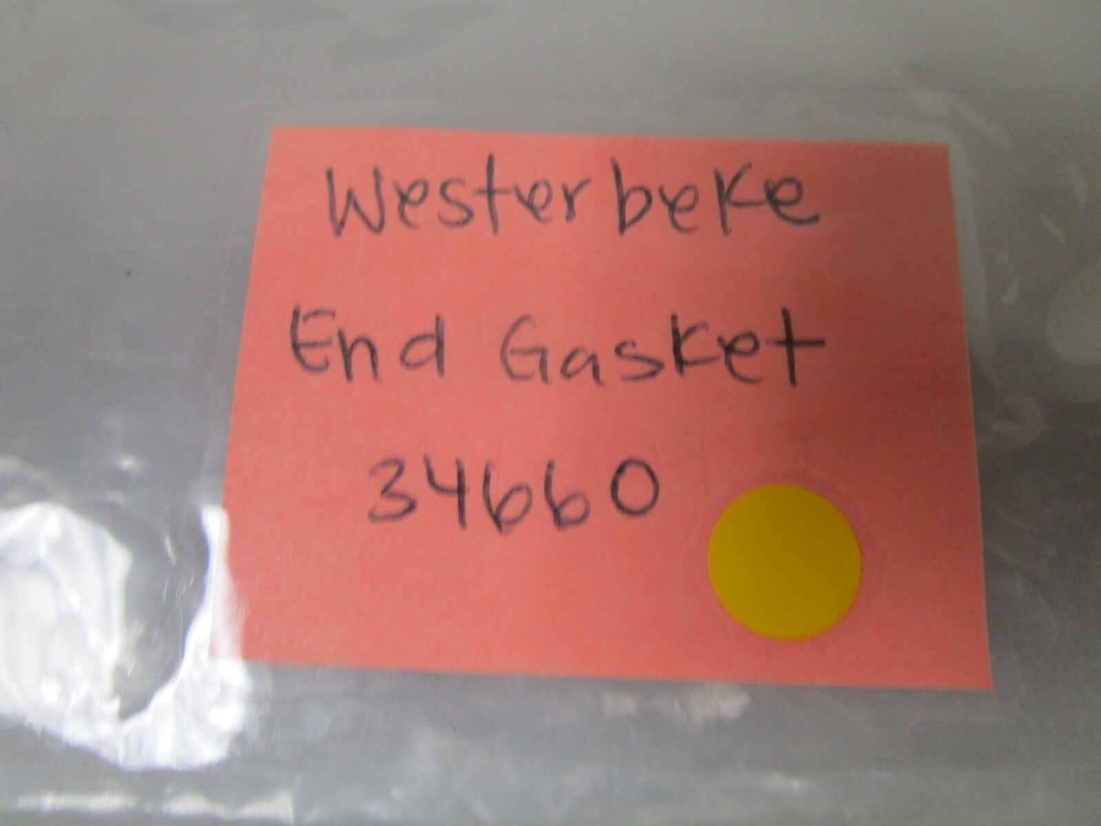 *NEW* 0810 Westerbeke End Gasket 34660