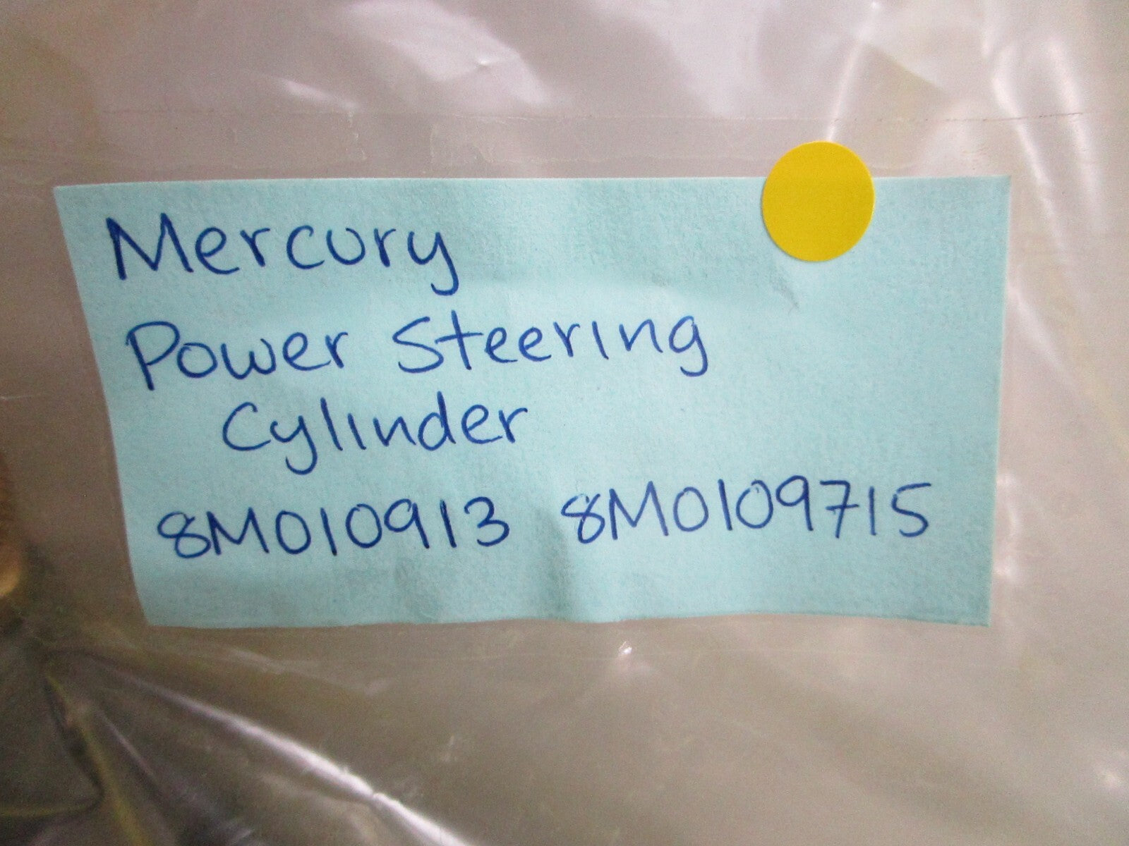 *NEW OEM* 0820 Mercury Quicksilver Power Steering Cylinder 8M010913 8M0109715