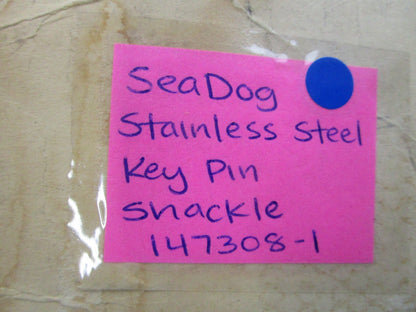 NEW 147308-1 Sea-Dog Stainless Steel Key Pin Shackle 0810
