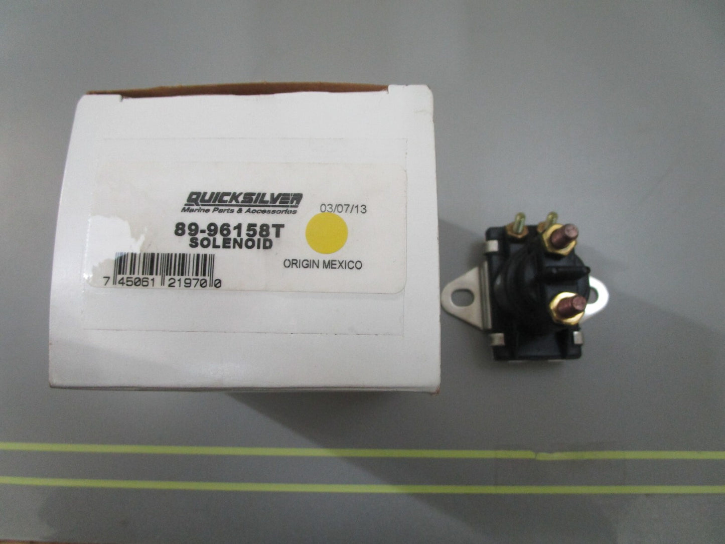 *NEW OEM* 0810 Mercury Quicksilver Solenoid 89-96158T