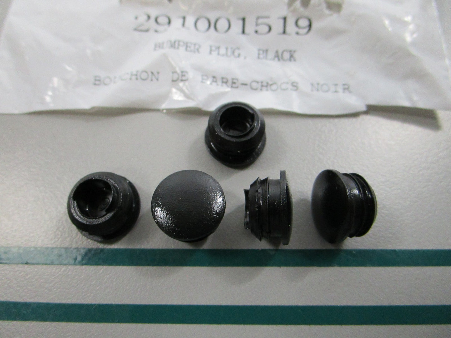 NEW (LOT OF 5) 291001519 Sea-Doo Bumper Plug 0810