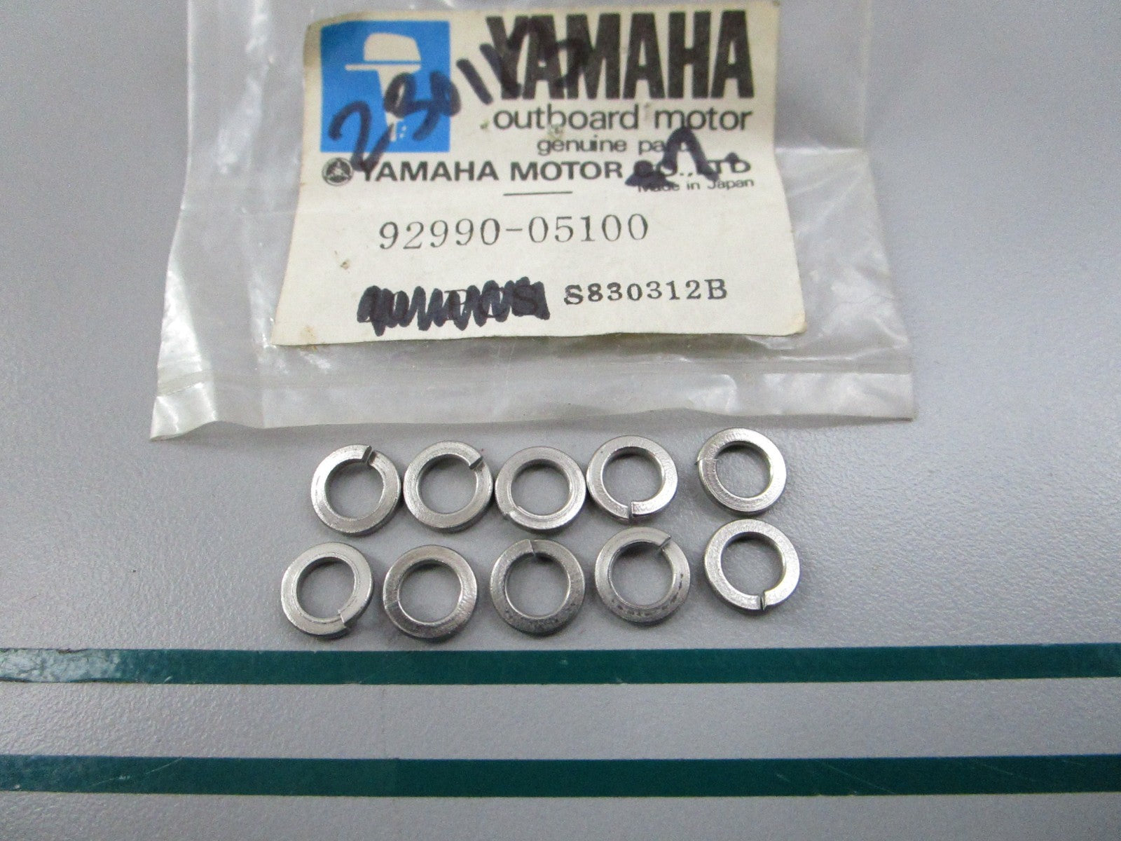 NEW OEM 92990-05100 Yamaha Spring Washer 0810