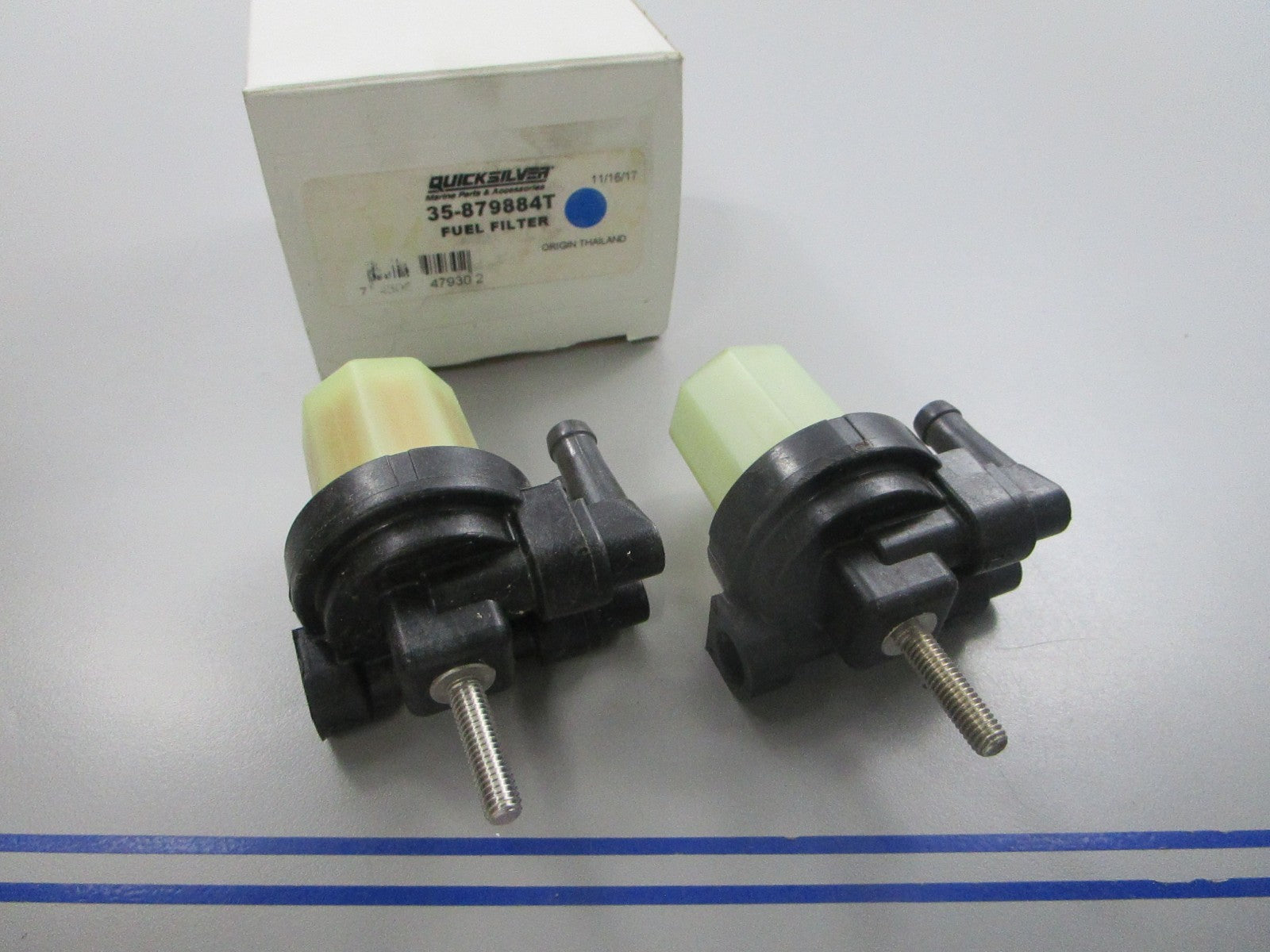 NEW OEM (LOT OF 2) 35-879884T Mercury Quicksilver Fuel Filter 0810