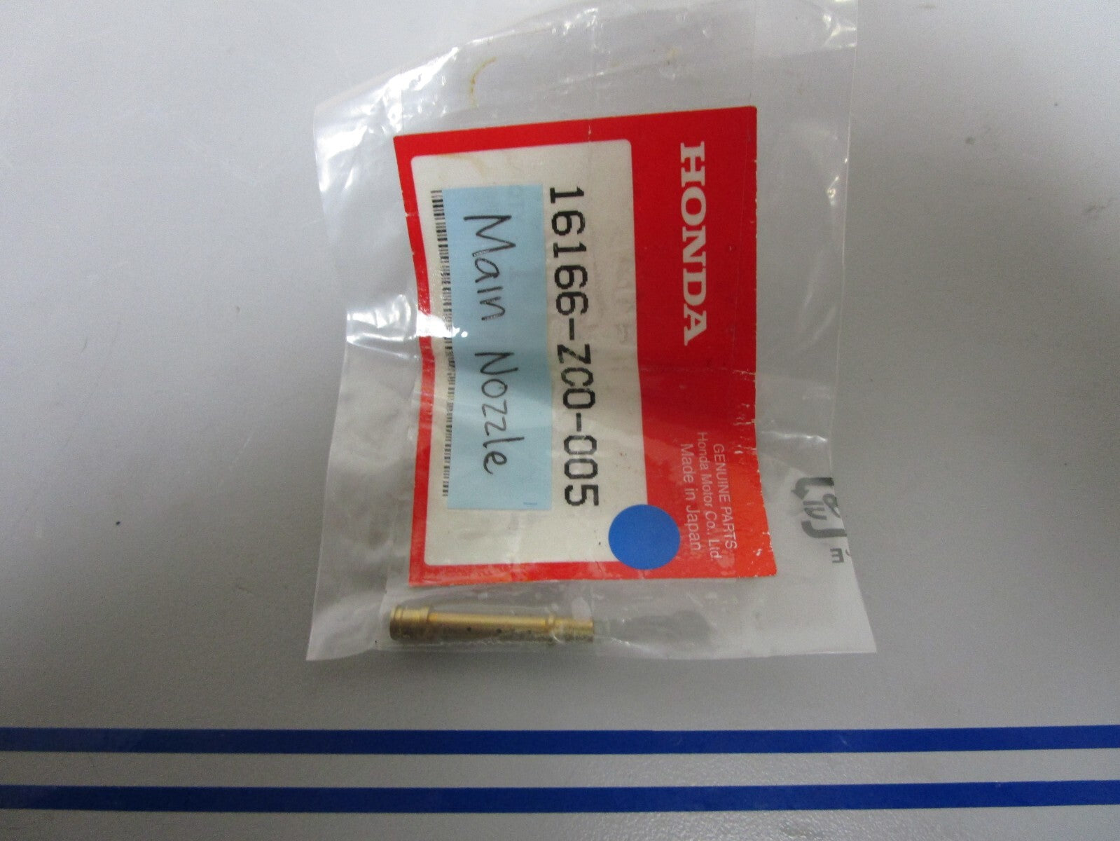 *NEW OEM* 0720 Honda Main Nozzle 16166-ZC0-005