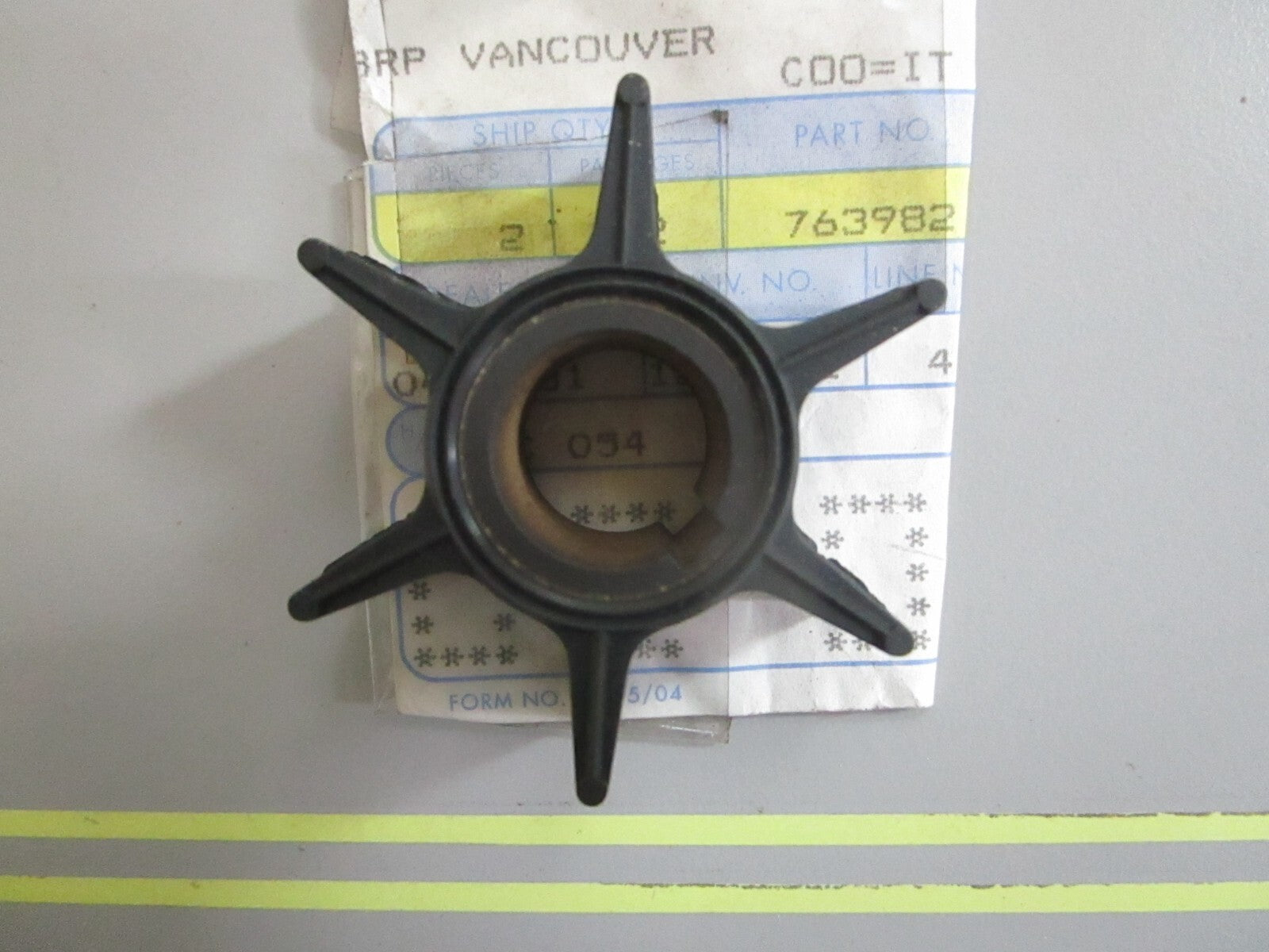 *NEW OEM* 0820 OMC Johnson Evinrude Impeller 763982 0763982