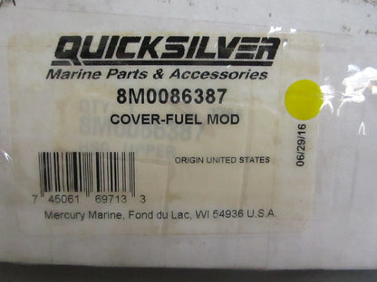 *NEW OEM* 0820 Mercury Quicksilver Fuel Mod Cover 8M0086387