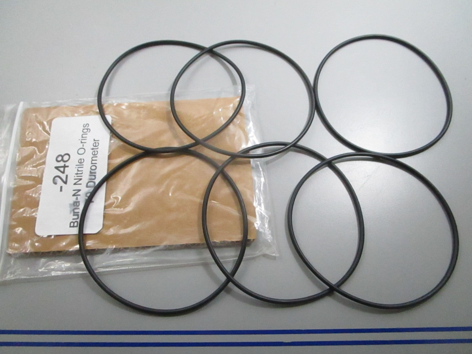 *NEW* (LOT OF 6) 0810 Buna-N Nitrile O-Ring -248