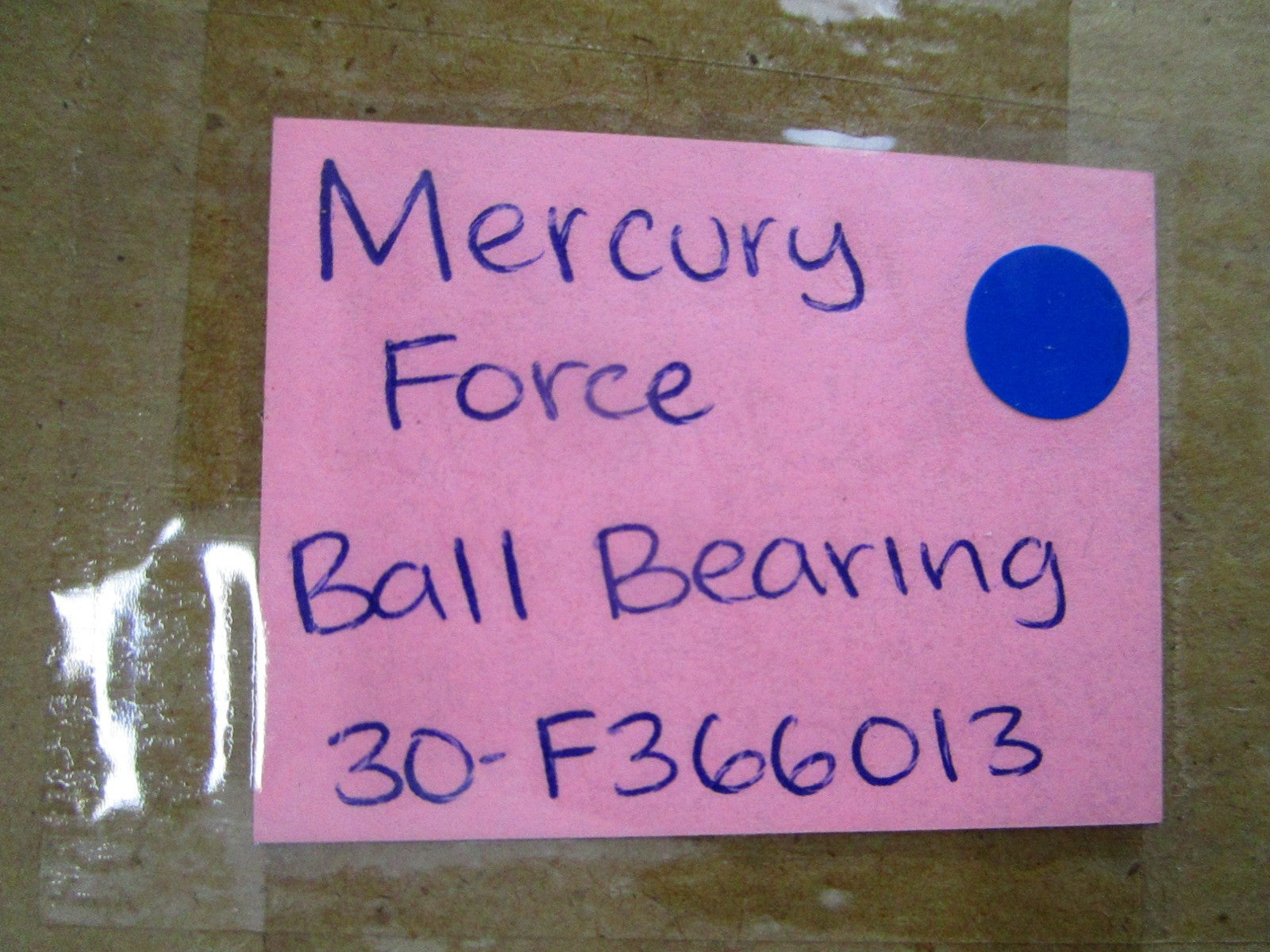 NEW OEM 30-F366013 Mercury Force Ball Bearing 0810