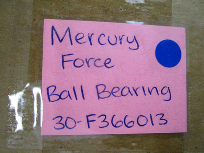 NEW OEM 30-F366013 Mercury Force Ball Bearing 0810