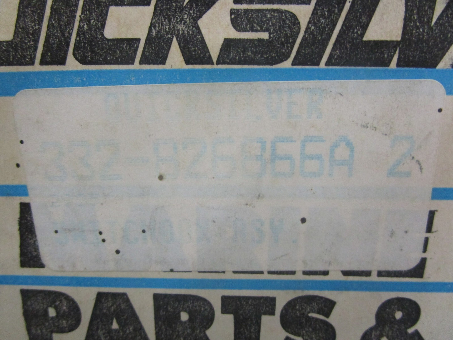 *NEW OEM* 0820 Mercury Quicksilver Switch Box Assy 332-826866A2