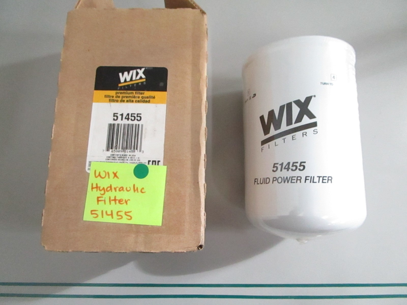 NEW OEM 51455 Wix Hydraulic Filter 0820
