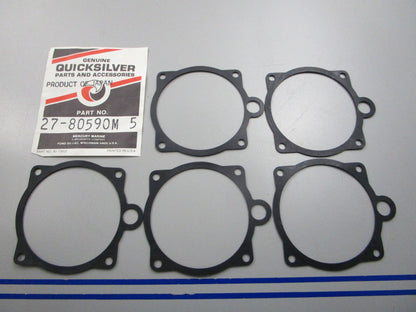 NEW OEM (LOT OF 5) 27-80590M Mercury Quicksilver Gasket 0810