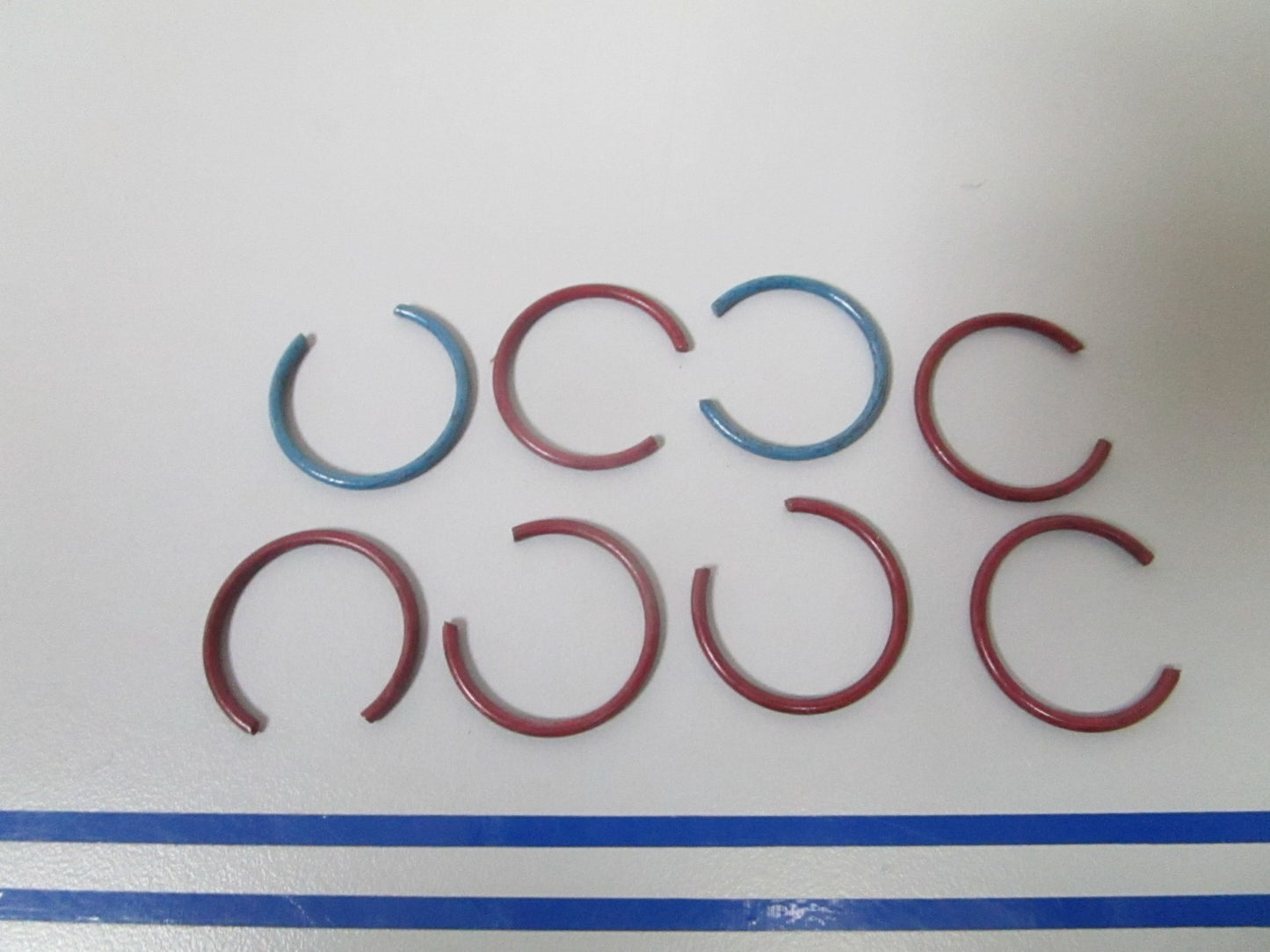 NEW OEM (LOT OF 8) 53-857196 Mercury Quicksilver Lock Ring 0810