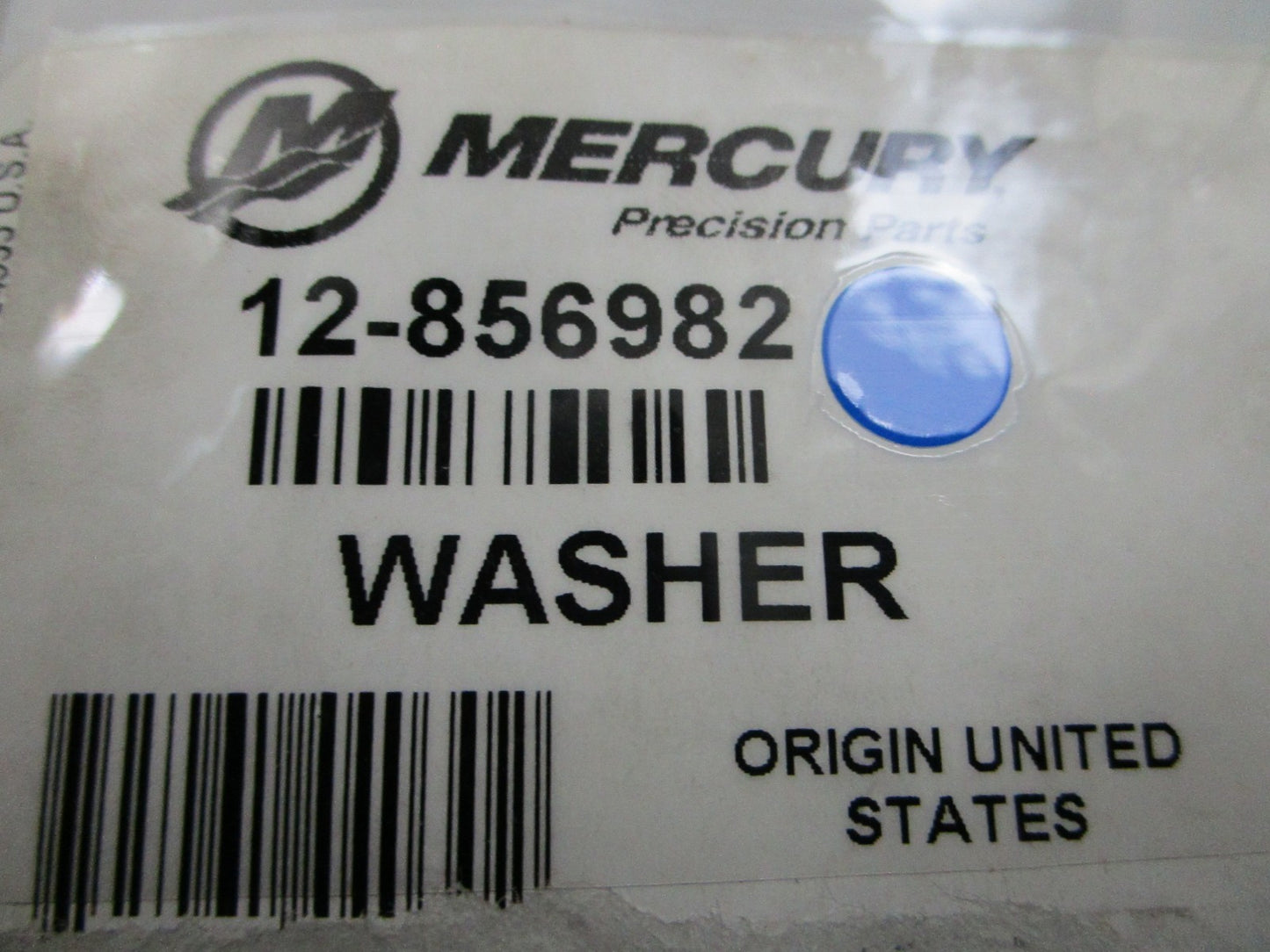 *NEW OEM* (LOT OF 2) 0810 Mercury Quicksilver Washer 12-856982