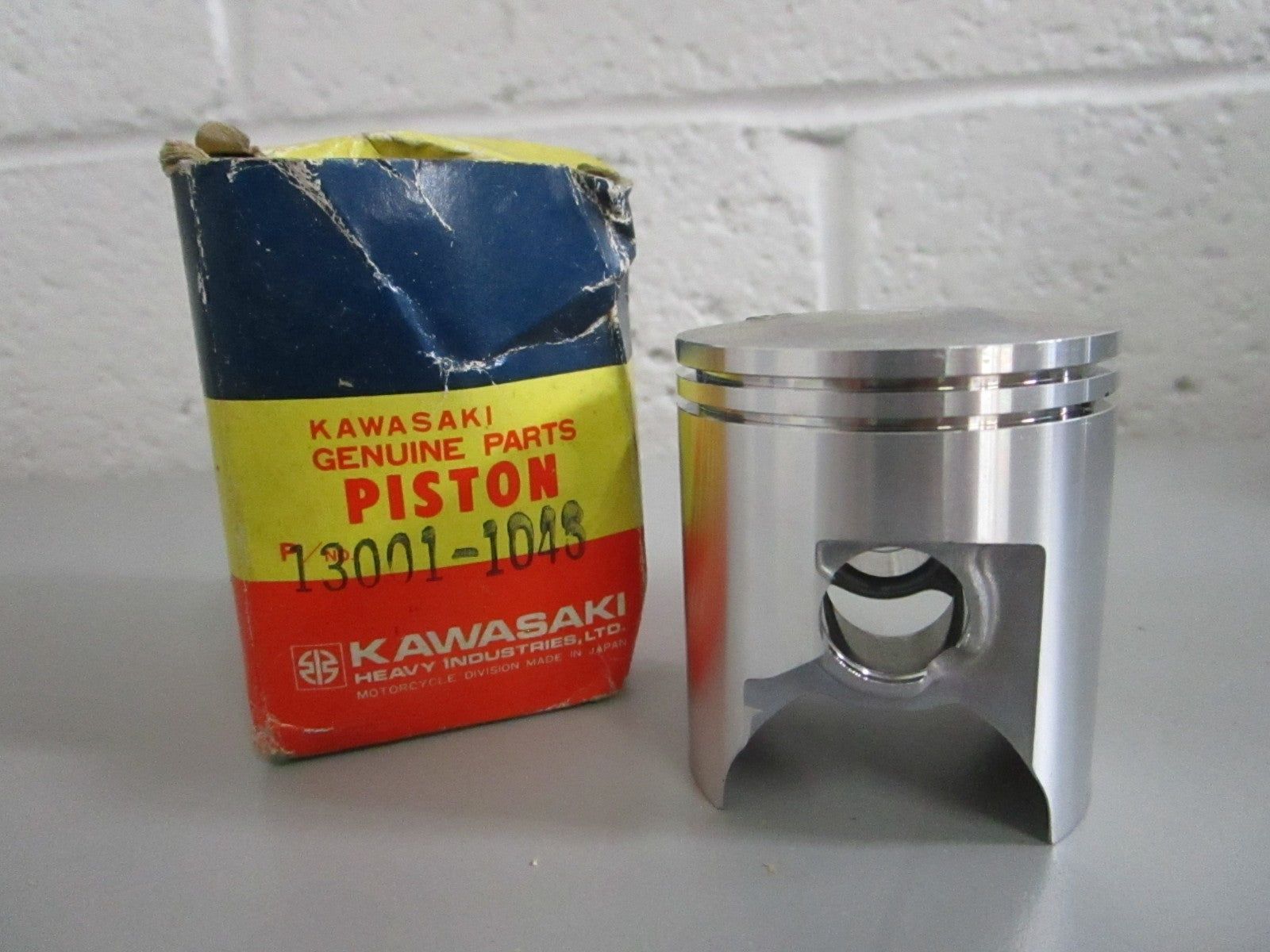 Kawasaki NEW OEM Engine Piston 13001-1048 Motorcycle STD NOS Genuine Part 0820