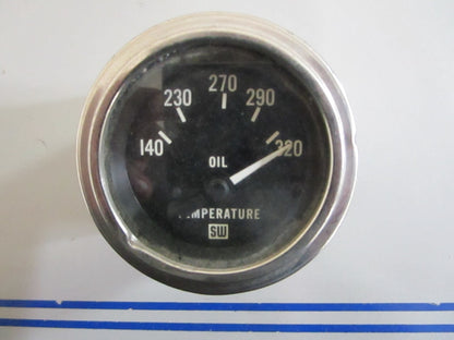 *NEW* 0820 Stewart Warner Oil Temperature Gauge 82308