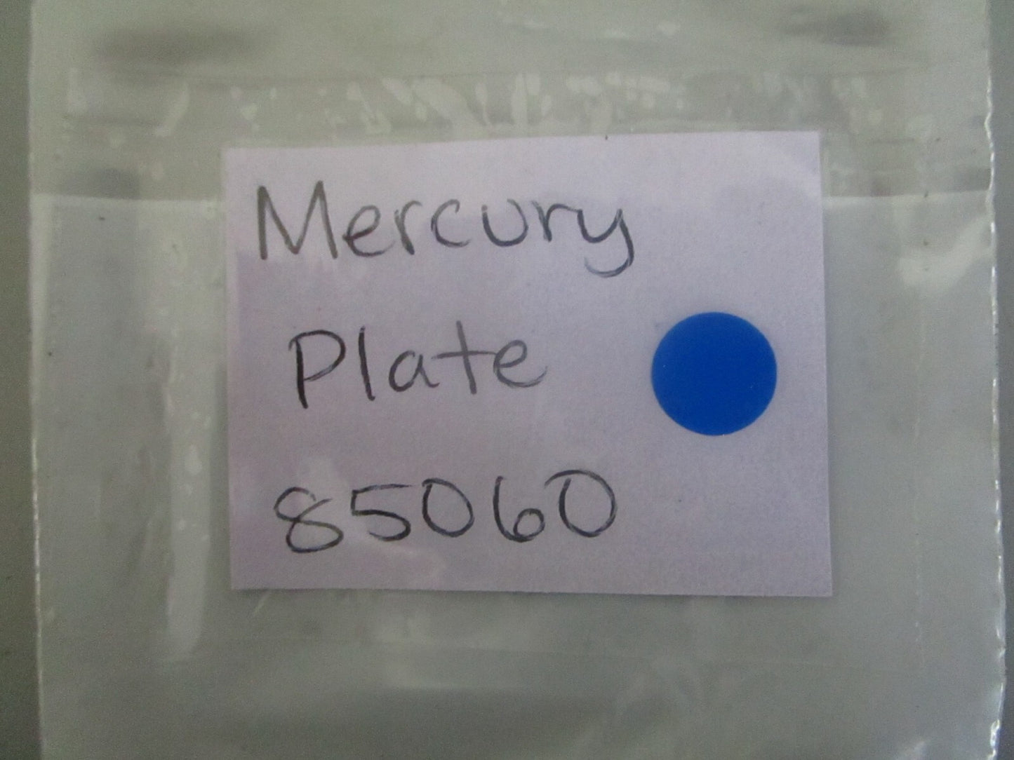 *NEW OEM* (LOT OF 2) 0820 Mercury Quicksilver Plate 85060