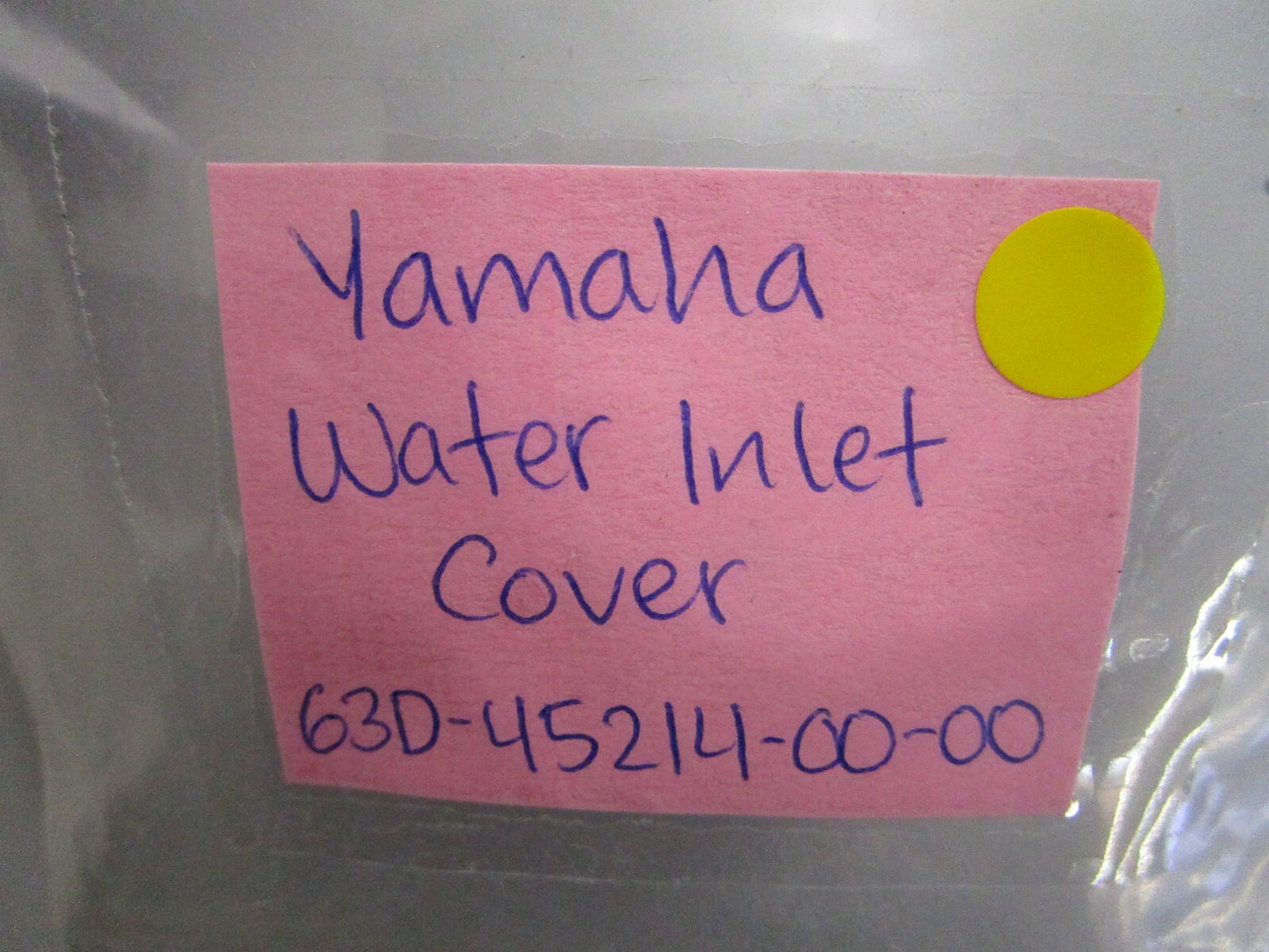 *NEW OEM* 0810 Yamaha Water Inlet Cover 63D-45214-00-00