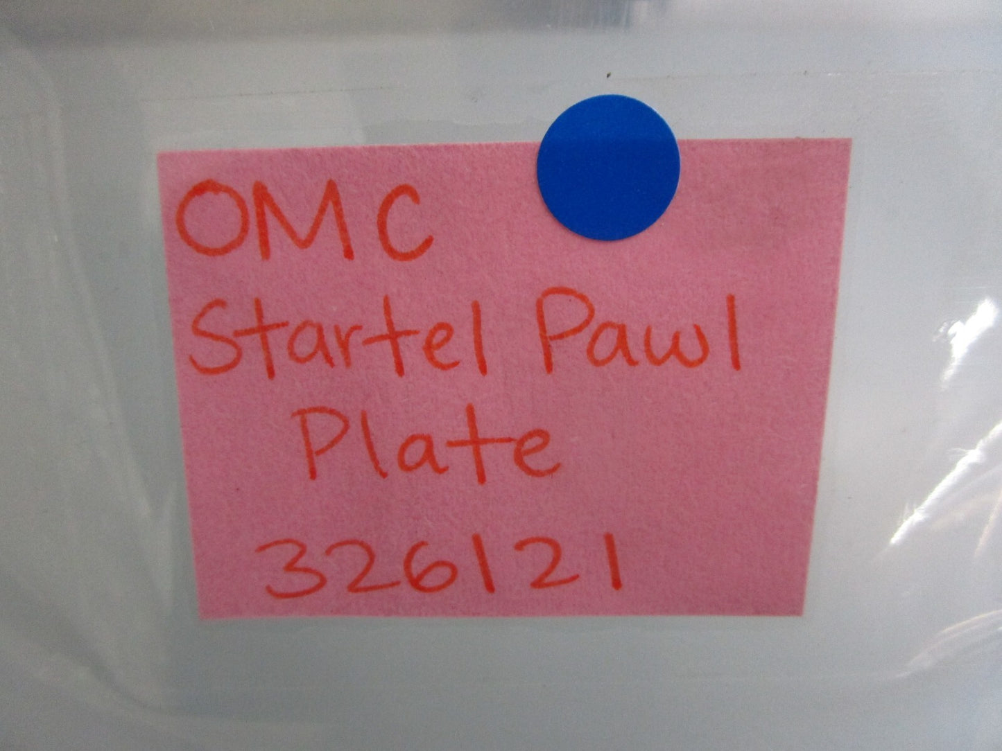 *NEW OEM* 0820 OMC Johnson Evinrude Starter Pawl Plate 326121 0326121