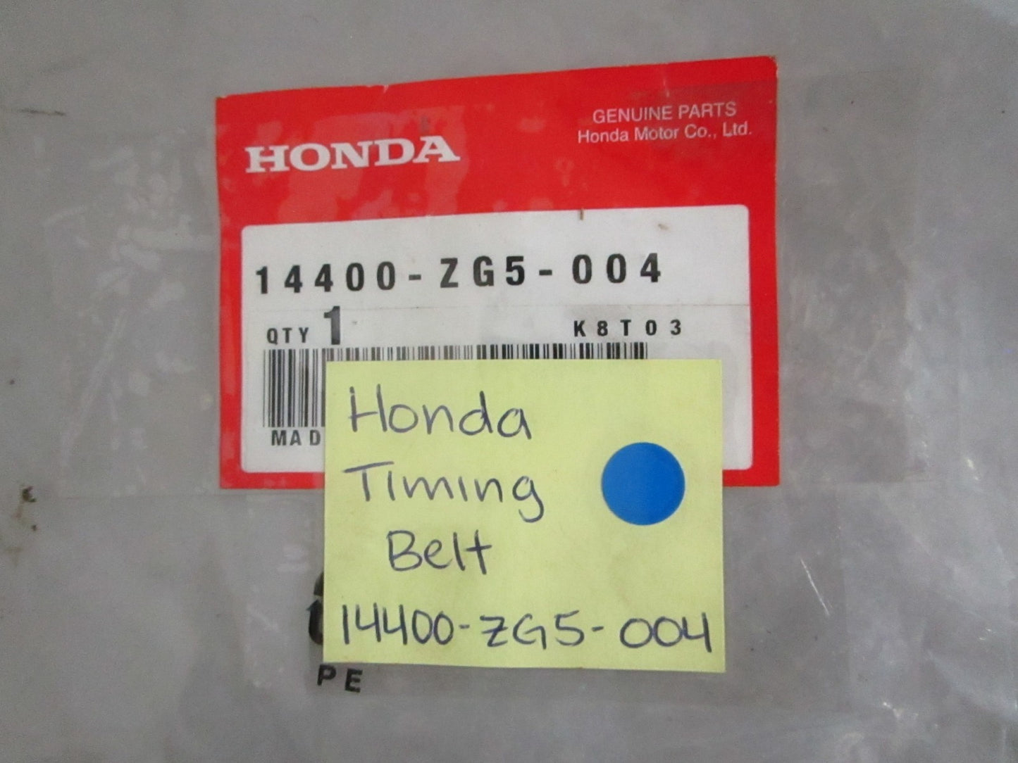 *NEW OEM* 0820 Honda Timing Belt 14400-ZG5-004