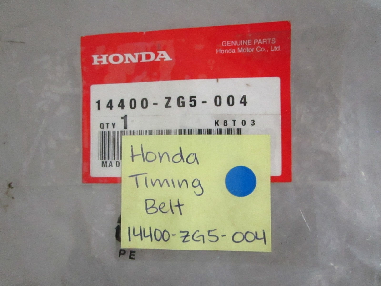 *NEW OEM* 0820 Honda Timing Belt 14400-ZG5-004