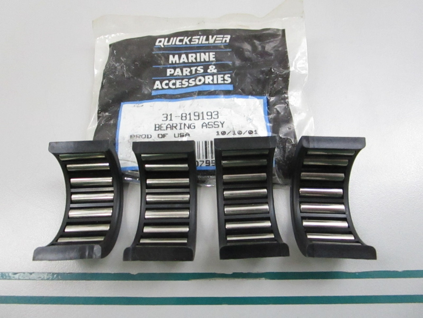 NEW OEM (LOT OF 2) 31-819193 Mercury Quicksilver Bearing Assembly 0810