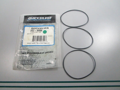 NEW OEM 392-8996 Mercury Quicksilver 3 Piece O-Ring Set 0810