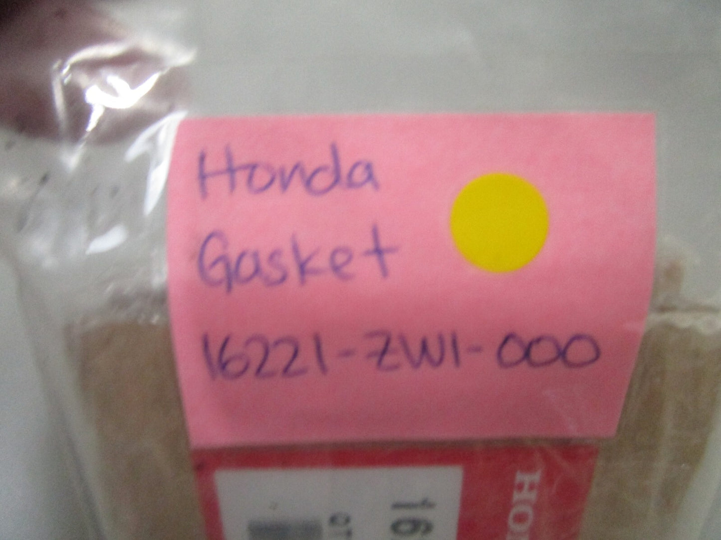 *NEW OEM* 0750 Honda GASKET 16221-ZW1-000