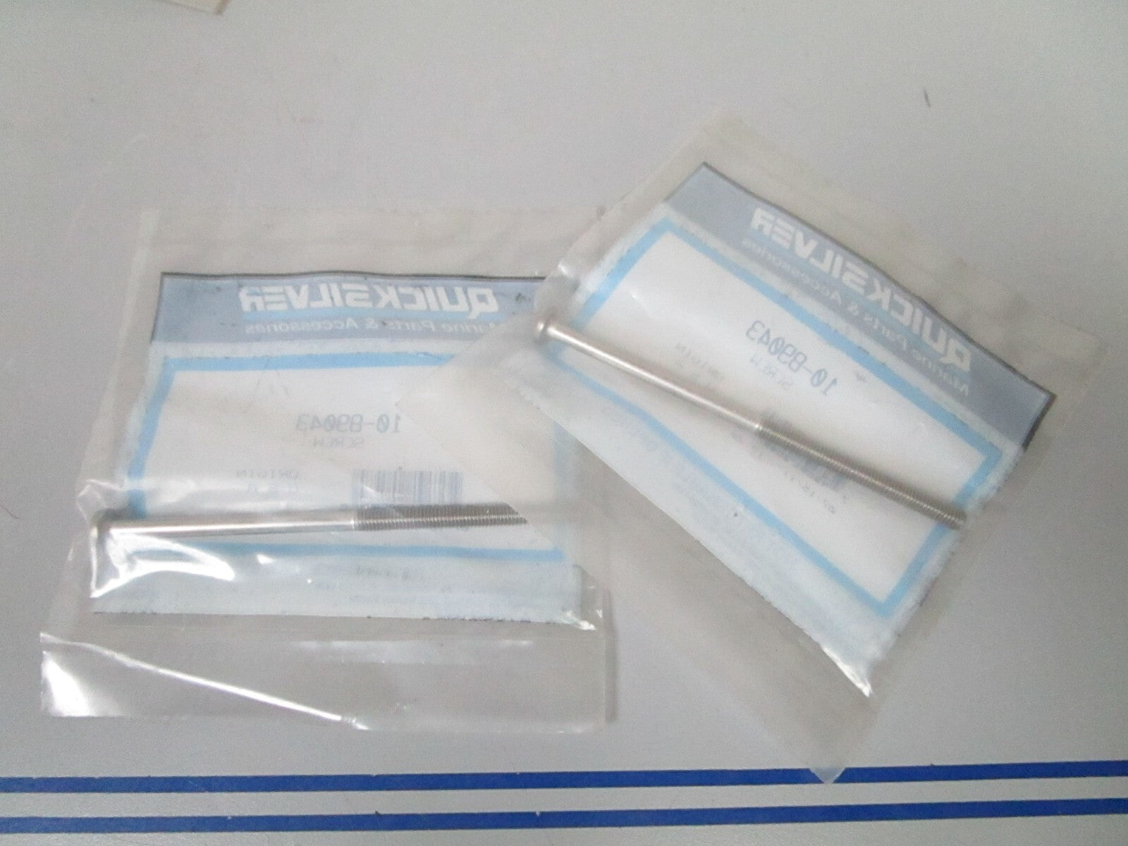 *NEW OEM* (LOT OF 2) 0810 Mercury Quicksilver Screw 10-89043