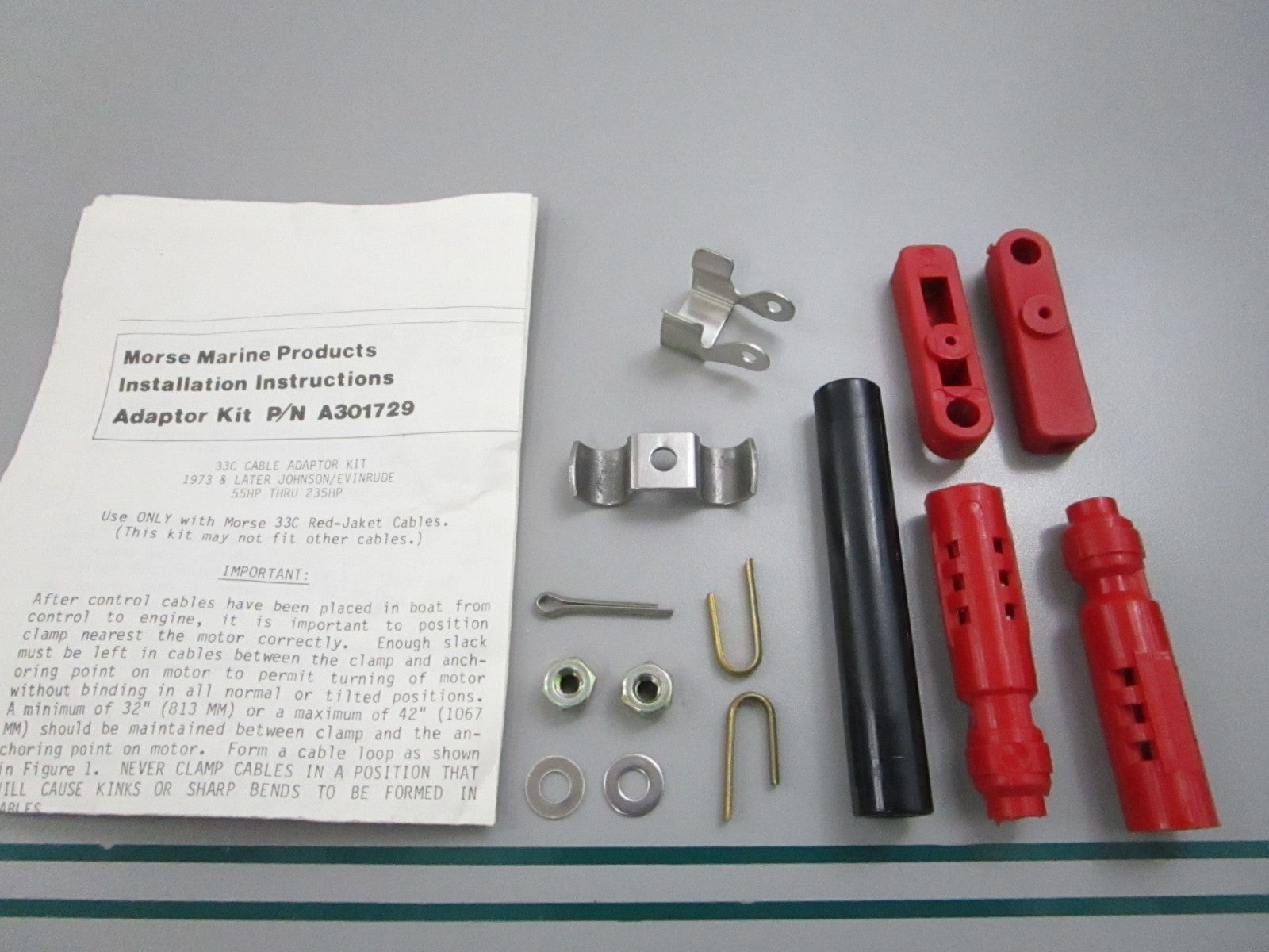 NEW A301729 Morse Adaptor Kit 0810