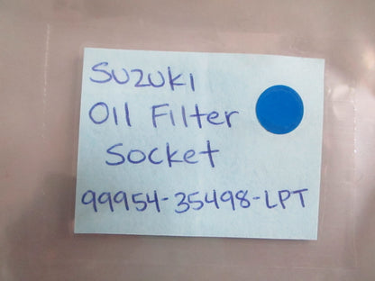 NEW OEM 99954-35498-LPT Suzuki Oil Filter Socket 0820