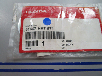 NEW OEM 51447-HA7-671 Honda Spring Seat 0810