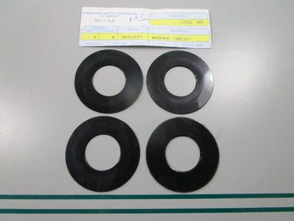 NEW OEM (LOT OF 4) 3852557 OMC Johnson Evinrude Thrust Washer 0810