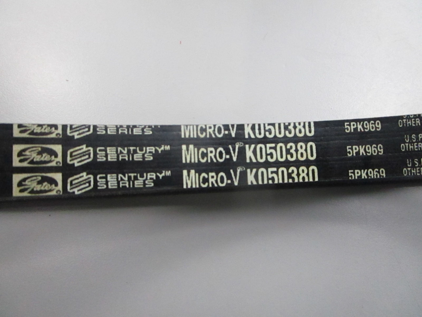 NEW K050380 Gates Micro-V Serpentine Belt 0810