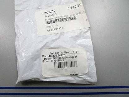 *NEW OEM* (LOT OF 2) 0810 Arctic Cat Cap Screw 8012-223