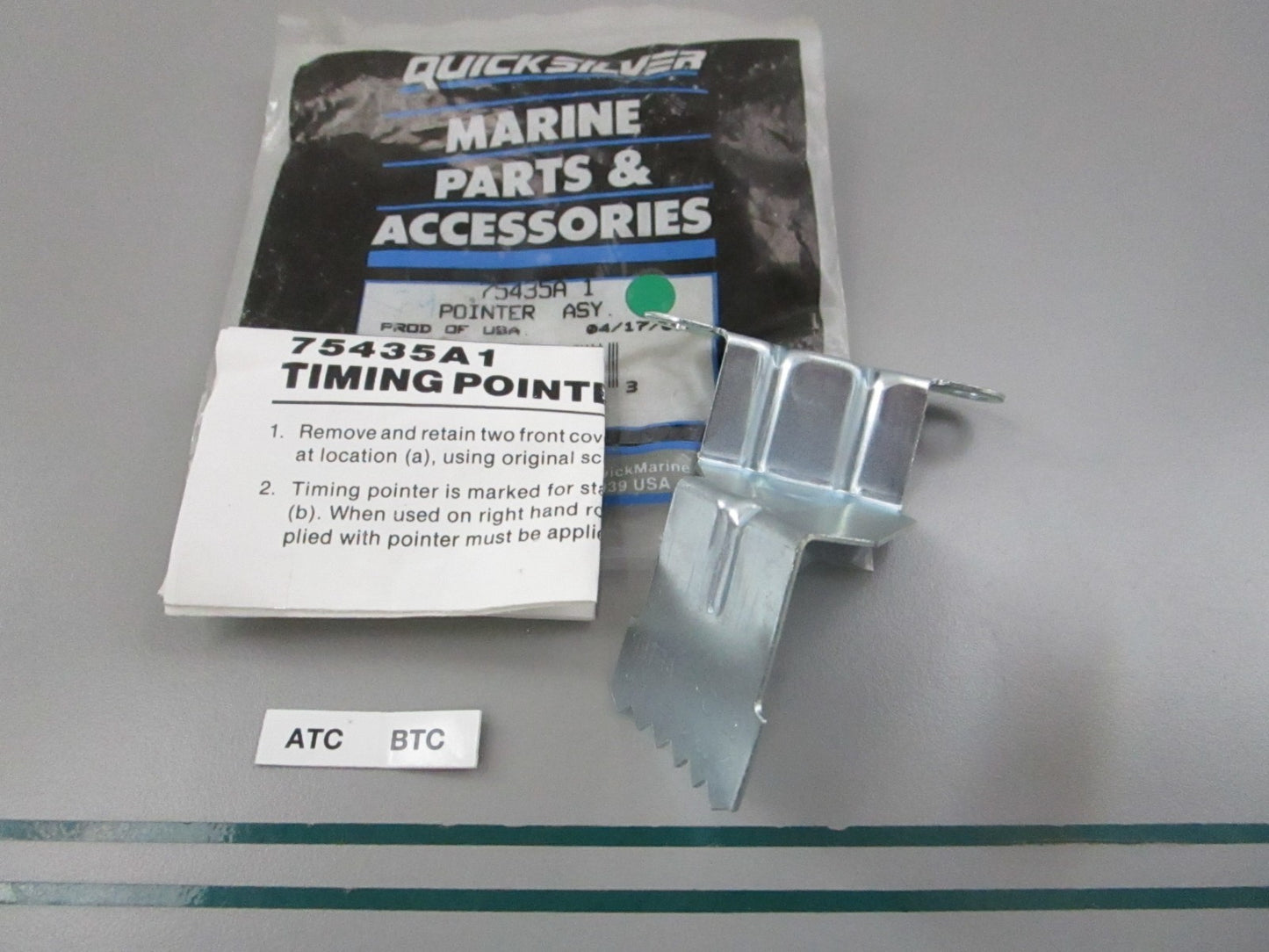 NEW OEM 75435A 1 Mercury Quicksilver Pointer Assembly 0810