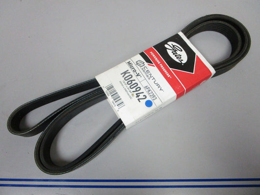 NEW K060942 Gates Micro-V 13/16" x 94 ¾" Serpentine Belt 0720